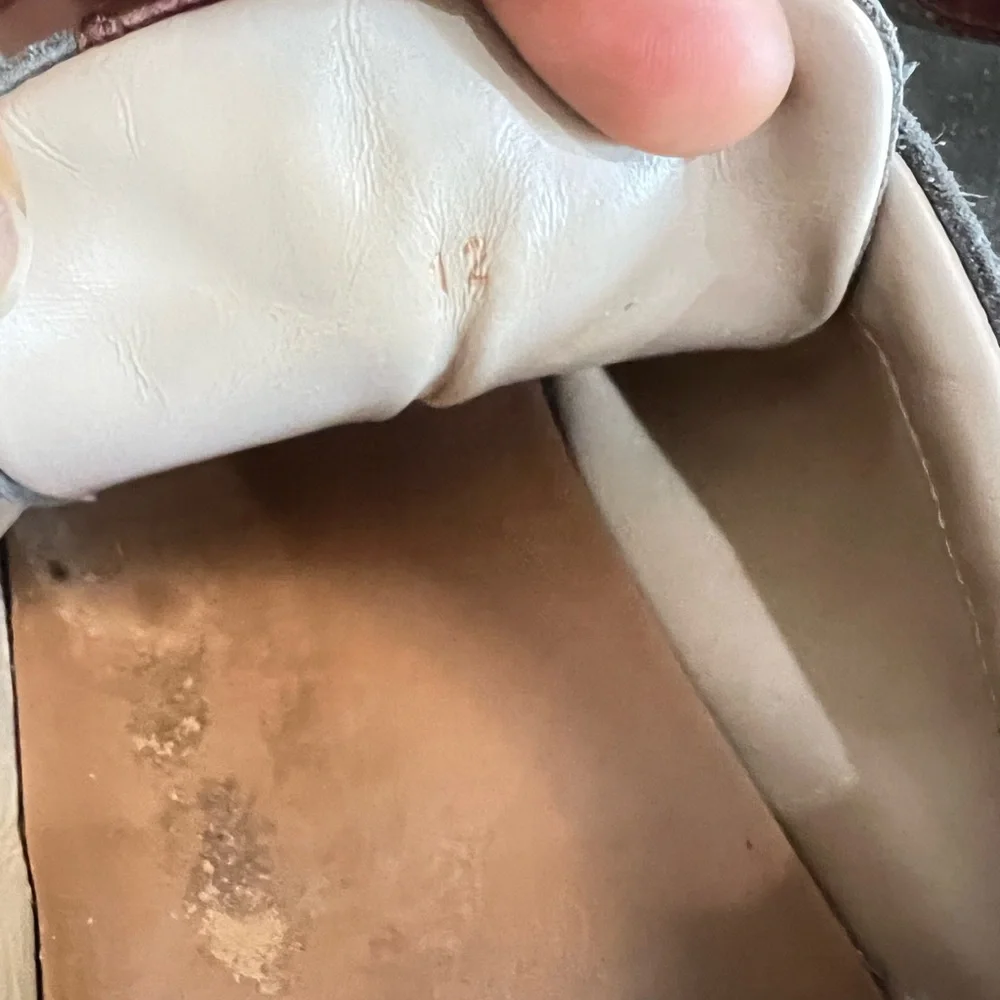 Good Man Brand Edge Men's 12 Beige Suede Leather Casual Sneakers Low Top Italy